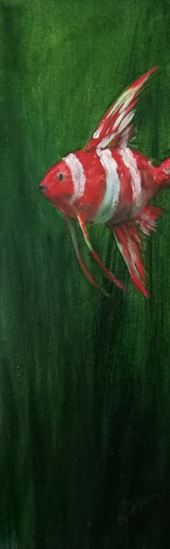 Underwater Christmas by artist Nancy Paton